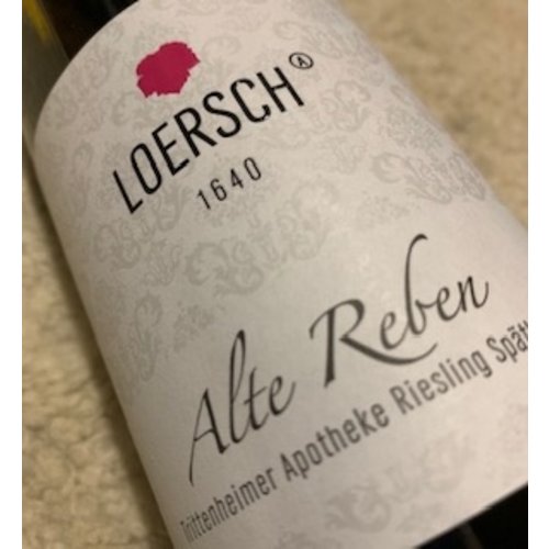 Weingut Loersch Alte Reben Riesling Spatlese Weingut Loersch Alte Reben Riesling Spatlese