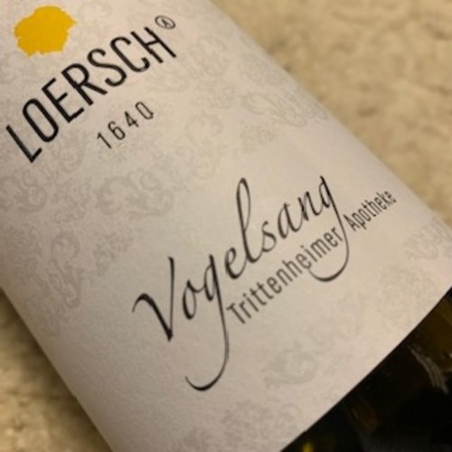 Weingut Loersch Vogelsang Riesling Trocken Weingut Loersch Vogelsang Riesling Trocken