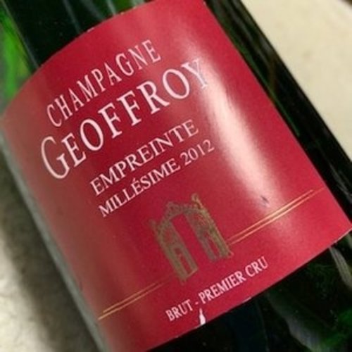 Champagne Geoffroy Empreinte 1er Cru demi Champagne Geoffroy Empreinte 1er Cru demi
