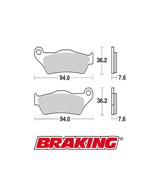 Braking Braking remblokken 746CM KTM voor