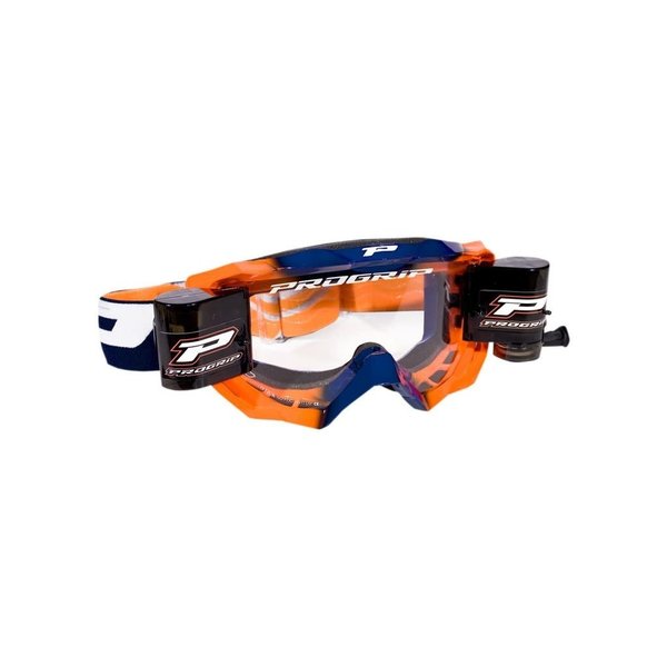 Progrip Progrip 3200 Venom Racerpack XL Goggle - Blue/FluoOrange