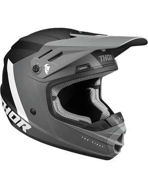 Thor YOUTH SECTOR CHEV GRAY/BLACK HELMET - MAAT MD