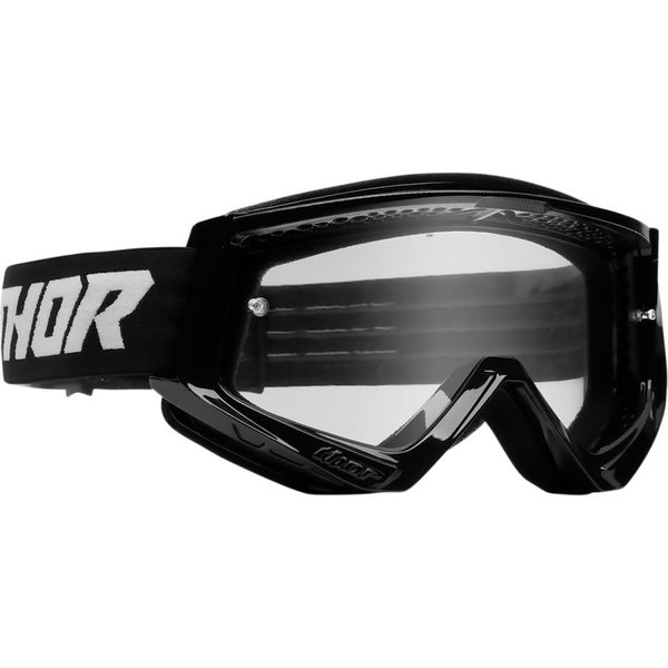 Thor COMBAT RACER BLACK/WHITE GOGGLE