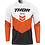 Thor SECTOR CHEV CHARCOAL/RED ORANGE JERSEY - MAAT MD