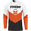 Thor SECTOR CHEV CHARCOAL/RED ORANGE JERSEY - MAAT XL