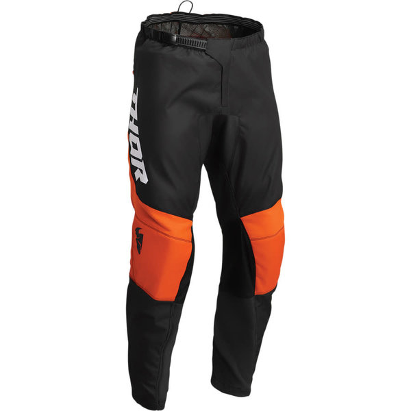 Thor YOUTH SECTOR CHEV CHARCOAL/RED ORANGE PANT - MAAT 18