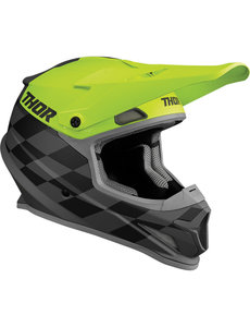 Thor SECTOR BIRDROCK GRAY/ACID HELMET - MAAT LG