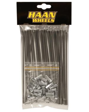 Haan SPOKESET FOR HAAN HUB 18" -  5 SPOKES, INCLUDING NIPPLES
