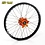 Haan HAAN WHEELS - KTM 21-1,60 BLACK A60 RIM-ORANGE HUB