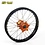 Haan HAAN WHEELS - KTM 18-2,15 BLACK RIM-ORANGE HUB