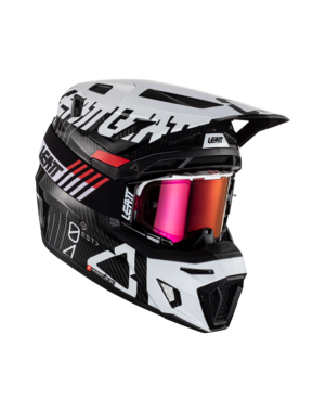 Leatt Helmet Kit Moto 9.5 V23 Carbon White