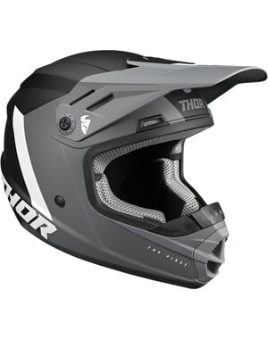 Thor YOUTH SECTOR CHEV GREY/BLACK HELMET - MAAT LG