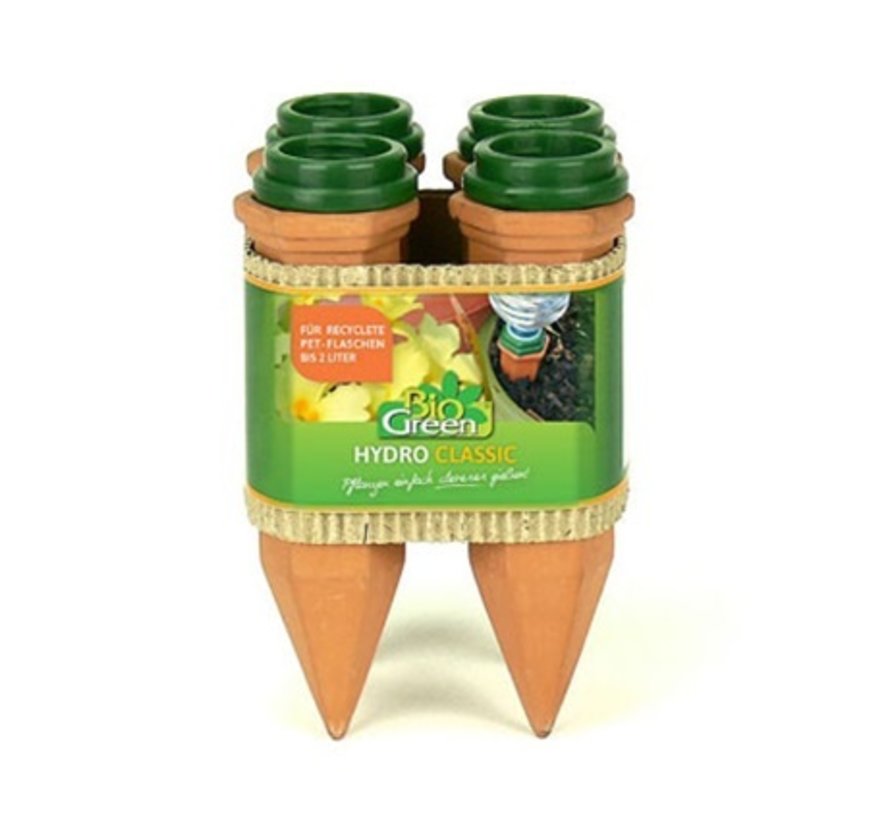 Druppelaar terracotta - Wijnfles