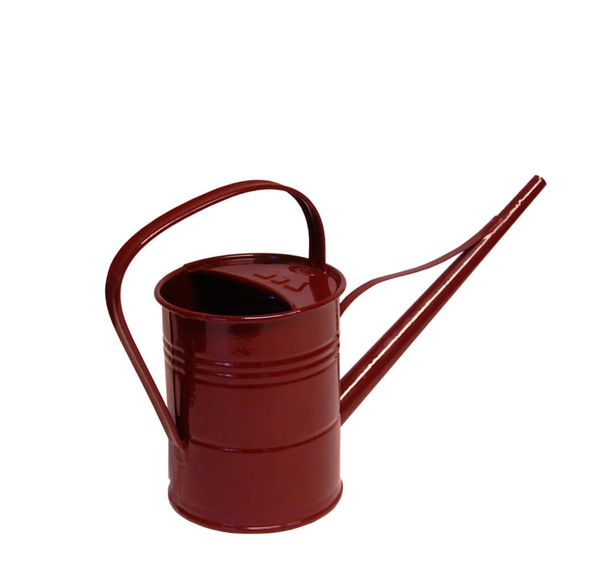 Gieter 1,5 liter - Zink - Wijnrood