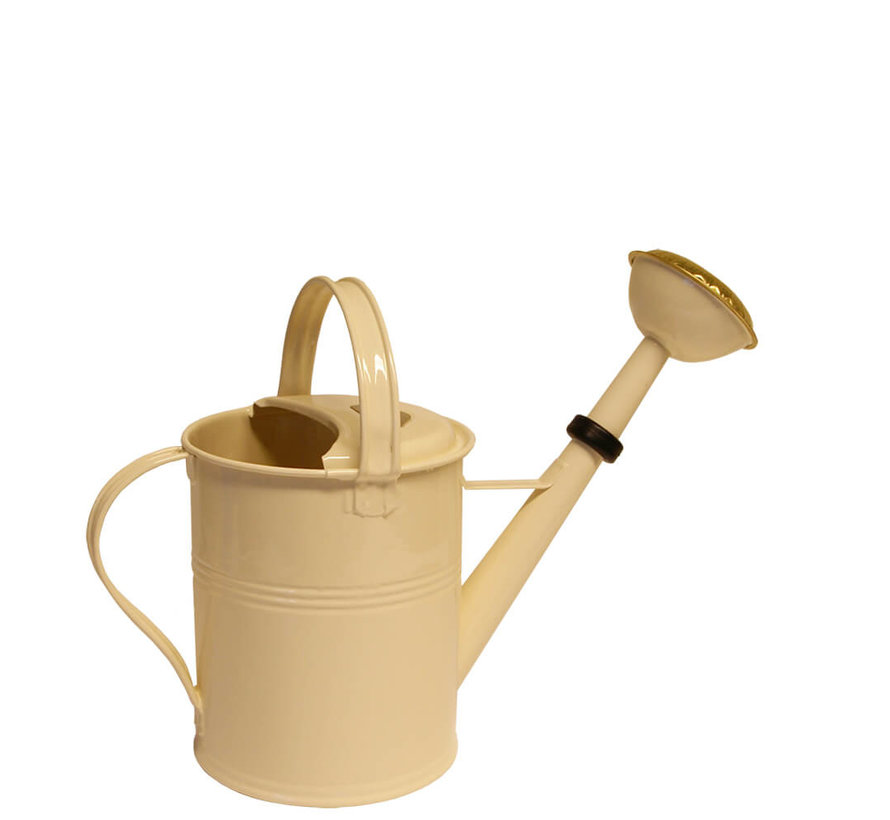 Gieter 5 liter - Zink - Ivoor