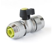 De Wiltfang Slangkoppeling afsluitbaar voor 1/2 duims