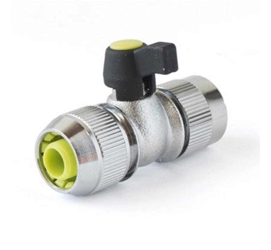 Slangkoppeling afsluitbaar voor 1/2 duims