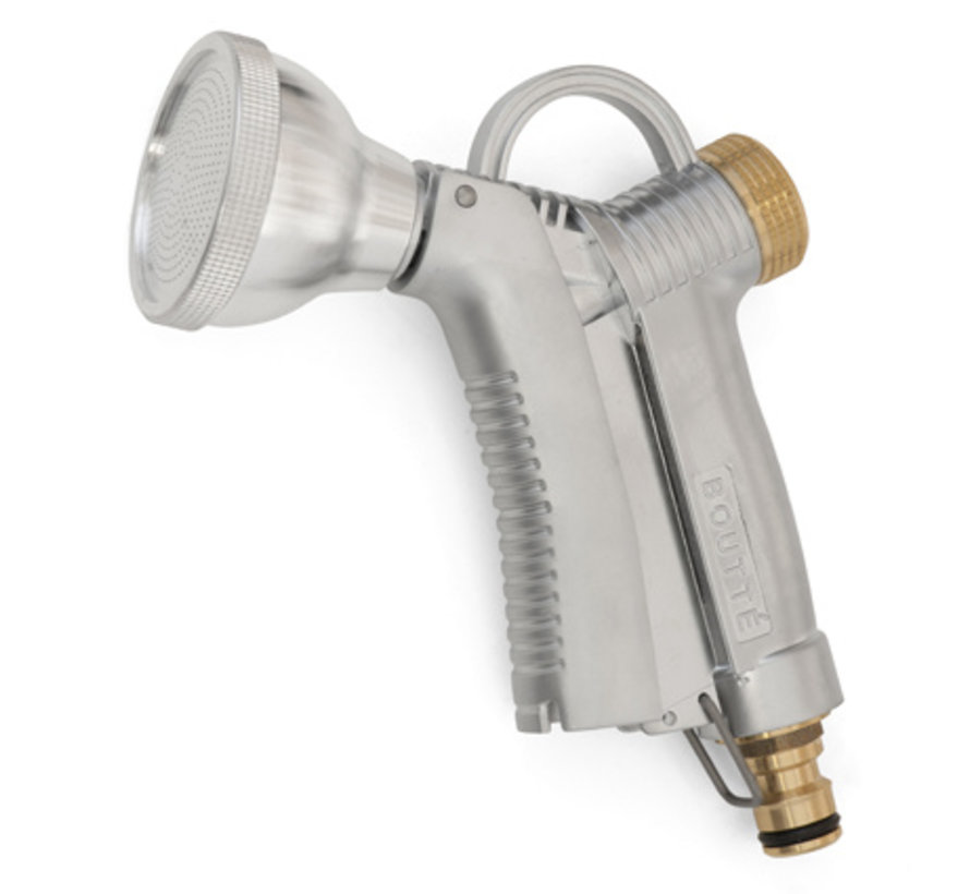Sproeipistool met broes - RVS