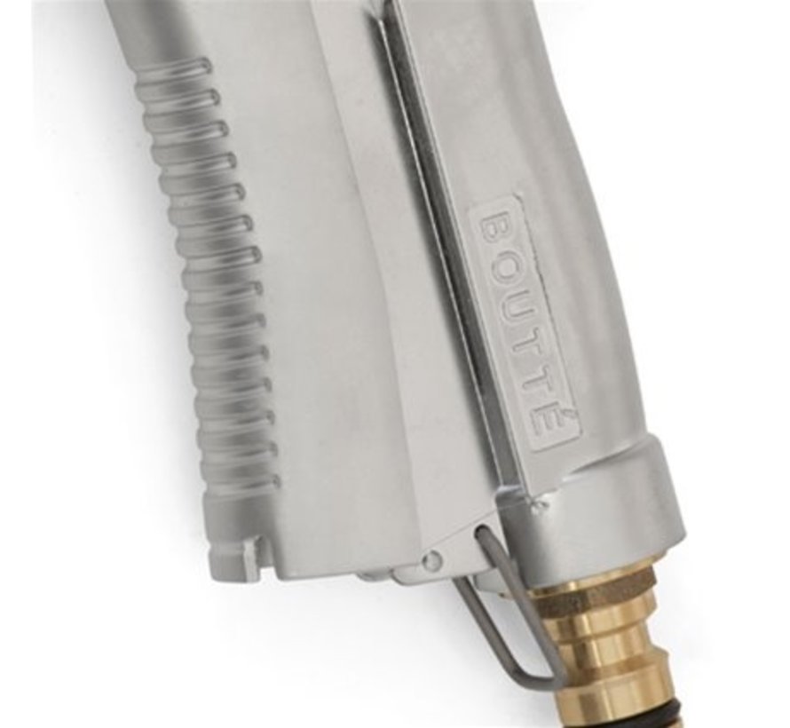 Sproeipistool met broes - RVS