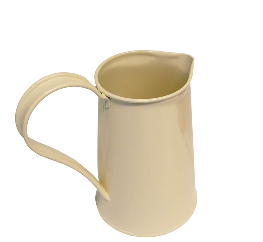 Waterkan 1,8 liter - Zink - Ivoor