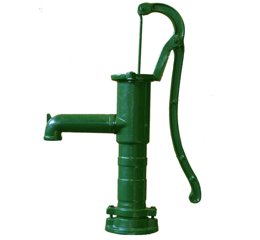 Zwengelpomp met rondflens