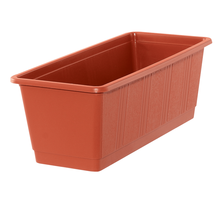 Balkonbak 40 cm terracotta