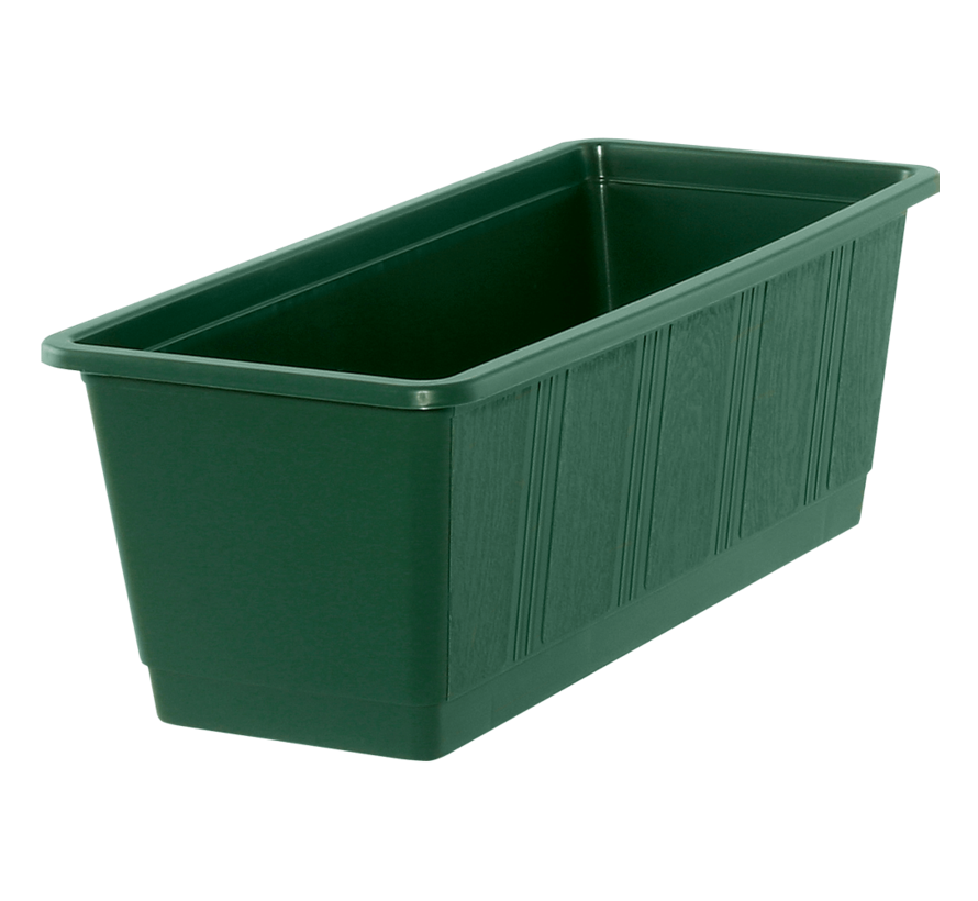 Balkonbak 40 cm donker groen