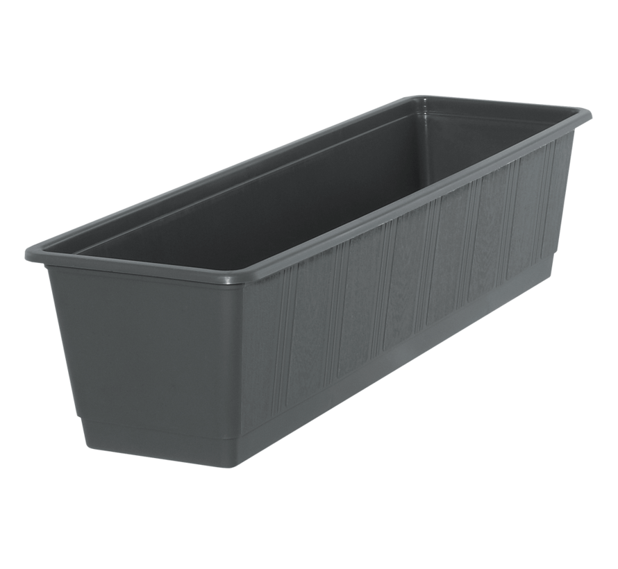 Balkonbak 60 cm antraciet