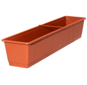 Geli Balkonbak 80 cm terracotta