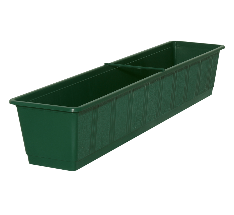Balkonbak 80 cm donker groen