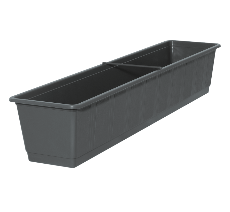 Balkonbak 80 cm antraciet