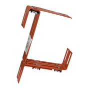 Geli Balkonhaak Type C terracotta - 2 stuks