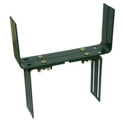 Geli Balkonhaak Type H donker groen - 2 stuks