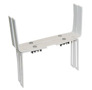 Geli Balkonhaak Type H wit - 2 stuks