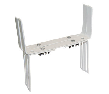 Geli Balkonhaak Type H wit - 2 stuks