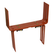 Geli Balkonhaak Type H terracotta - 2 stuks