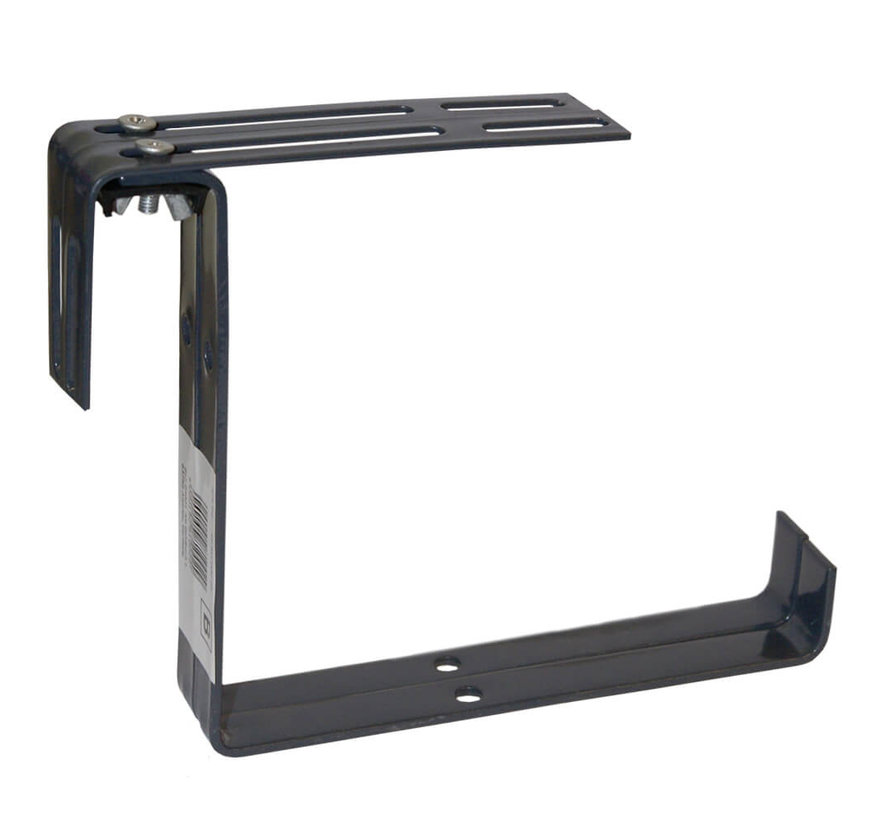 Balkonhaak Type B antraciet - 2 stuks