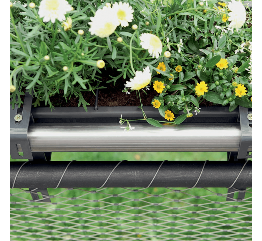 Balkonhaak Type B antraciet - 2 stuks