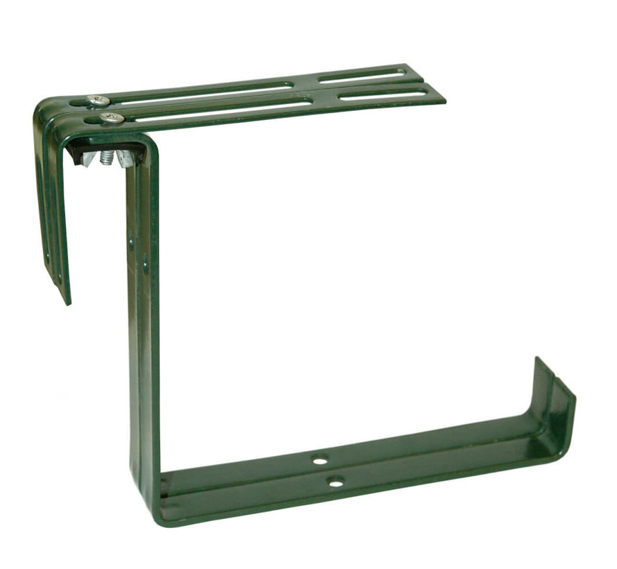 Balkonhaak Type B donker groen - 2 stuks