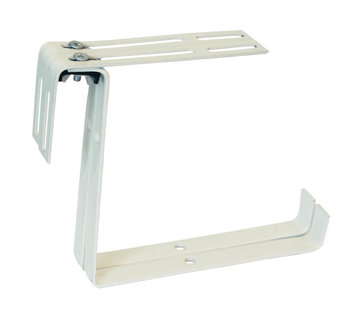 Geli Balkonhaak Type B wit - 2 stuks