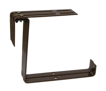 Geli Balkonhaak Type B bruin - 2 stuks