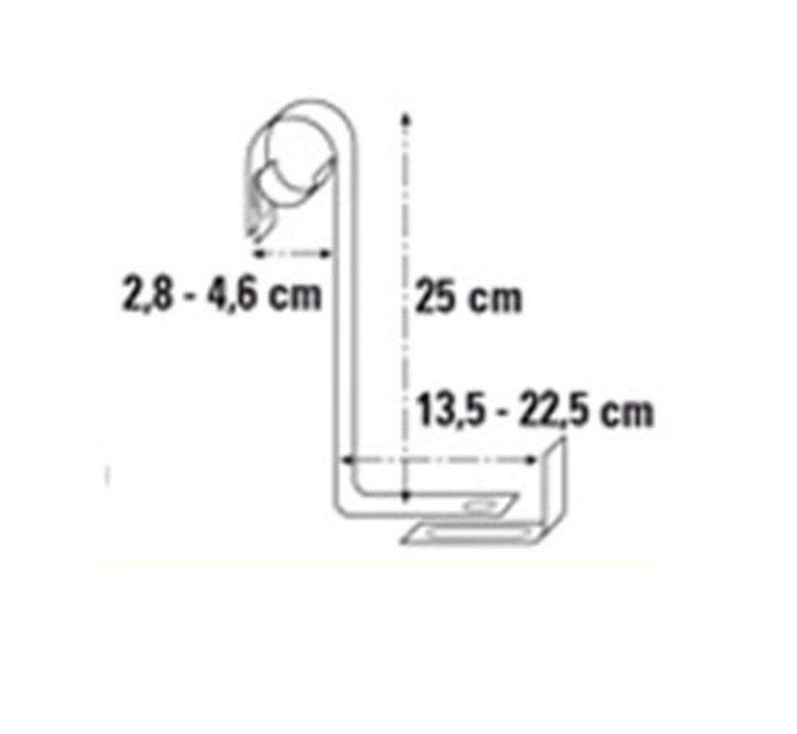 Bloembakbeugels Rond - Set van 2
