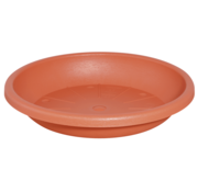 Geli Bloempot Schotel CYLINDRO ø 17cm - Terracotta