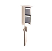 Franssen Verlichting Prikstopcontact - RVS