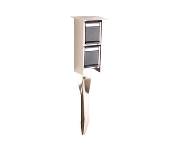 Franssen Verlichting Prikstopcontact - RVS