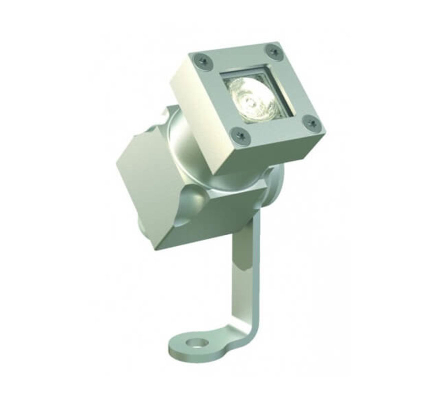 Aanlichtspot led 5w - Spotpro - Aluminium - Zilver