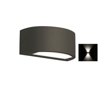 Franssen Verlichting Gevellamp - Up/Down - Gebogen