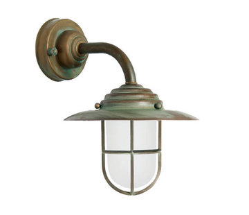 Franssen Verlichting Gevellamp - Maritiem - Verkoperd messing