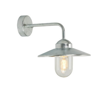 Franssen Verlichting Wandlamp - Selva - Boog recht - Gegalvaniseerd