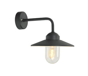 Franssen Verlichting Wandlamp - Selva - Boog recht - Zwart